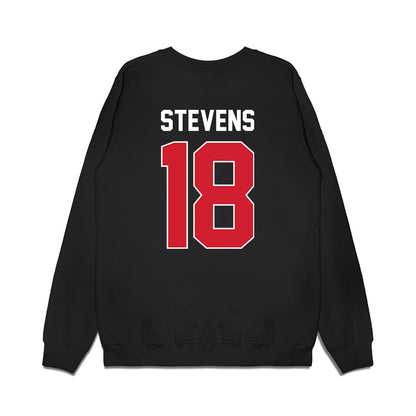 Arkansas State - NCAA Football : Romel Stevens - Vintage Helmet Premium Crewneck Sweatshirt-1