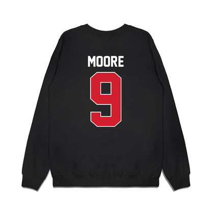 Arkansas State - NCAA Football : Kam Moore - Vintage Helmet Premium Crewneck Sweatshirt-1