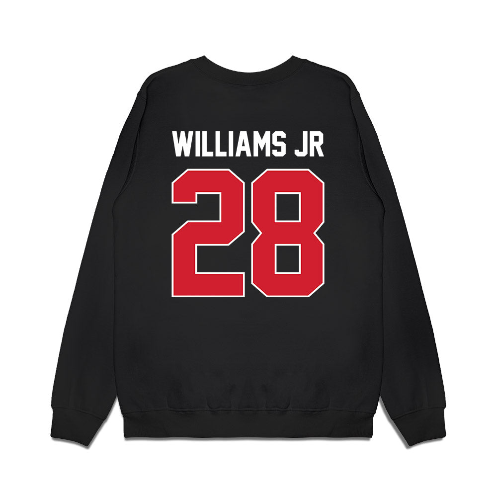Arkansas State - NCAA Football : Chavel Williams Jr - Vintage Helmet Premium Crewneck Sweatshirt-1