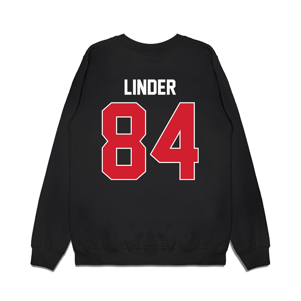 Arkansas State - NCAA Football : Reed Linder - Vintage Helmet Premium Crewneck Sweatshirt-1