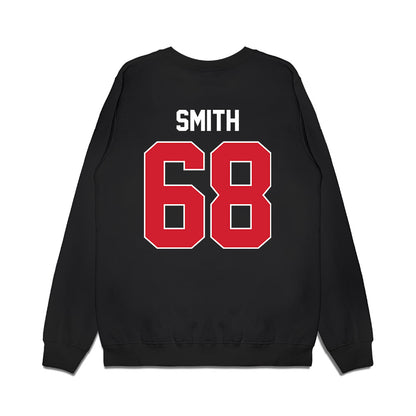 Arkansas State - NCAA Football : Tristian Smith - Vintage Helmet Premium Crewneck Sweatshirt-1