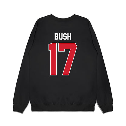 Arkansas State - NCAA Football : Jabari Bush - Vintage Helmet Premium Crewneck Sweatshirt-1