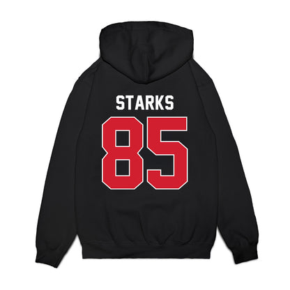 Arkansas State - NCAA Football : Tj Starks - Vintage Helmet Premium Hooded Sweatshirt-1