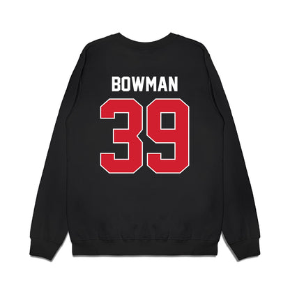 Arkansas State - NCAA Football : Ethan Bowman - Vintage Helmet Premium Crewneck Sweatshirt-1