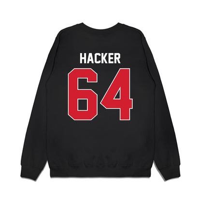 Arkansas State - NCAA Football : Noah Hacker - Vintage Helmet Premium Crewneck Sweatshirt-1