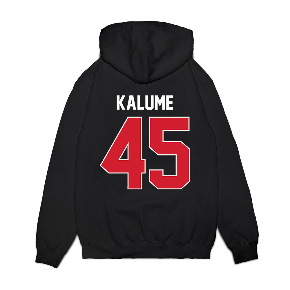 Arkansas State - NCAA Football : Nicolas Kalume - Vintage Helmet Premium Hooded Sweatshirt-1