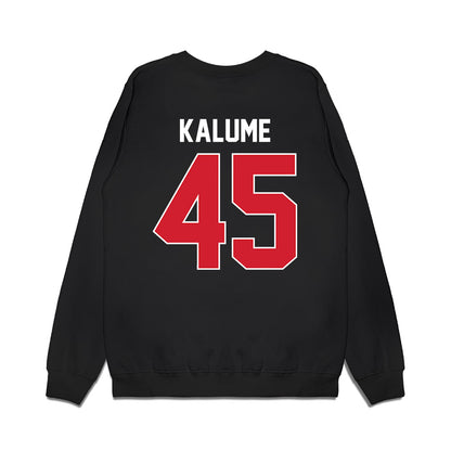 Arkansas State - NCAA Football : Nicolas Kalume - Vintage Helmet Premium Crewneck Sweatshirt-1