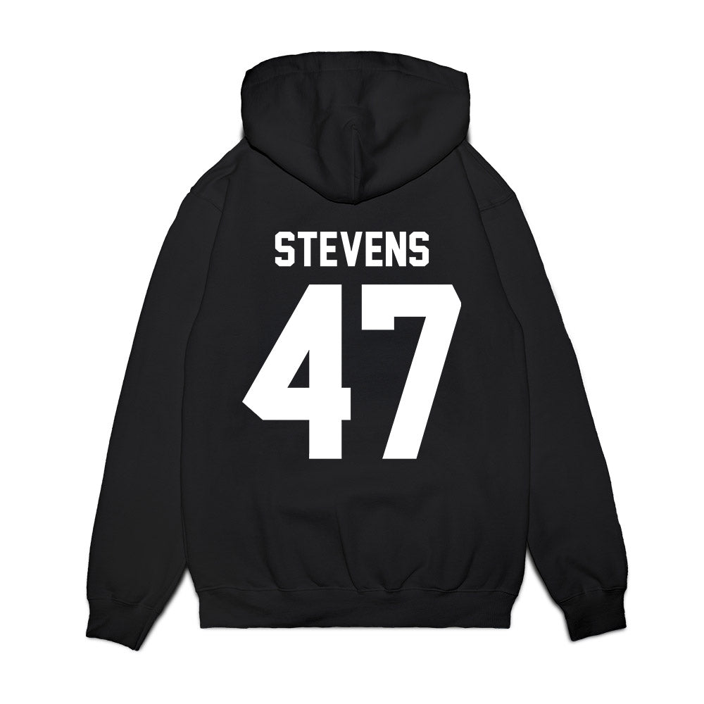 New Mexico - NCAA Football : Marcus Stevens - Vintage Helmet Premium Hooded Sweatshirt-1