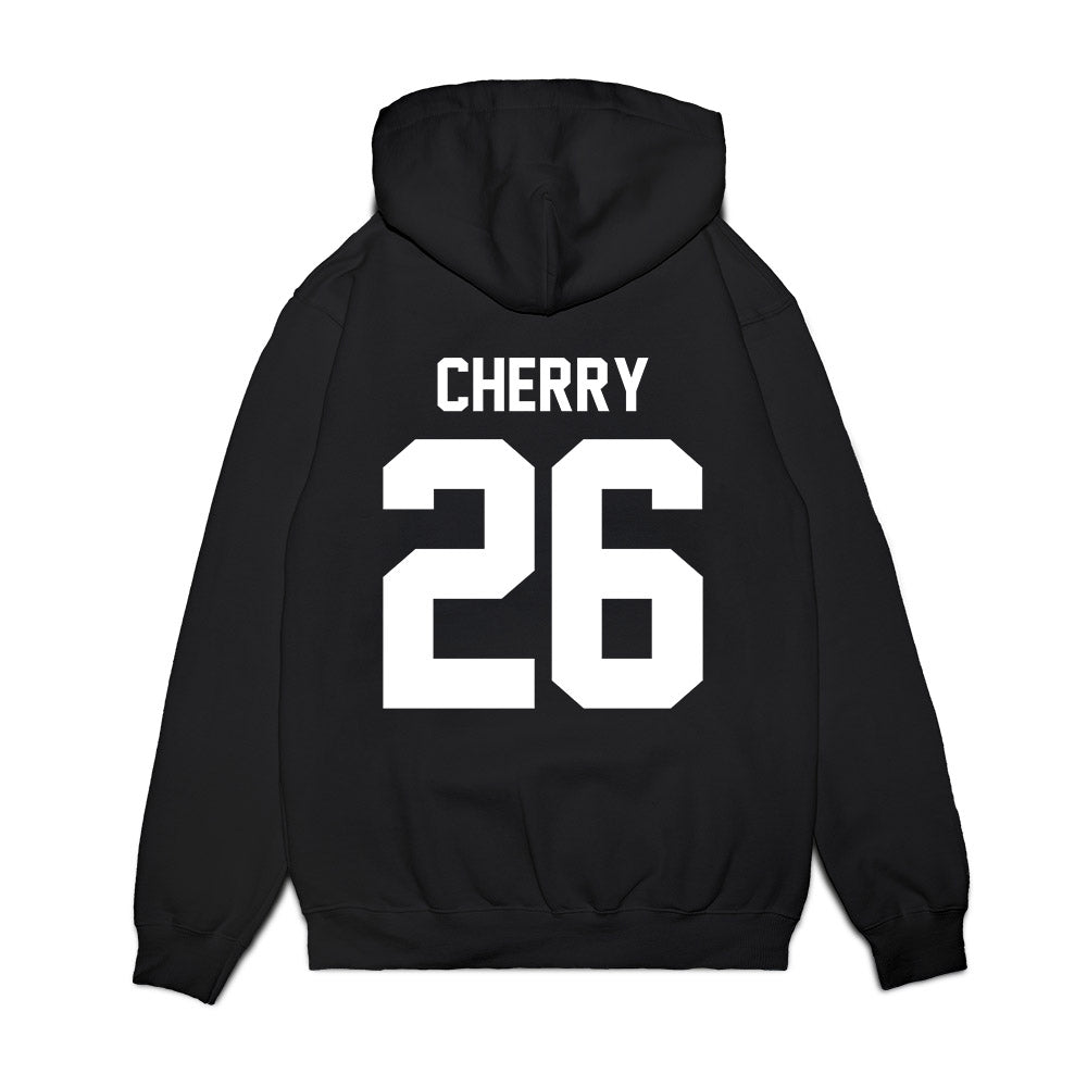New Mexico - NCAA Football : KJ Cherry - Vintage Helmet Premium Hooded Sweatshirt-1