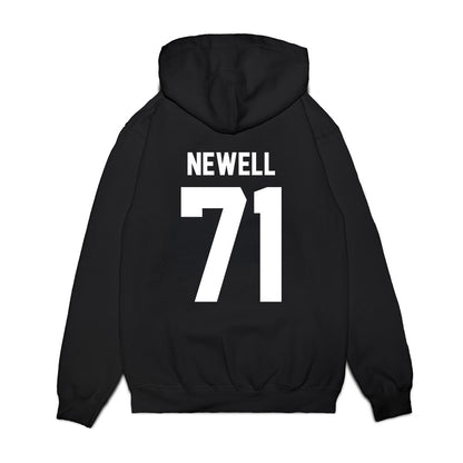 New Mexico - NCAA Football : Danzel Newell - Vintage Helmet Premium Hooded Sweatshirt-1