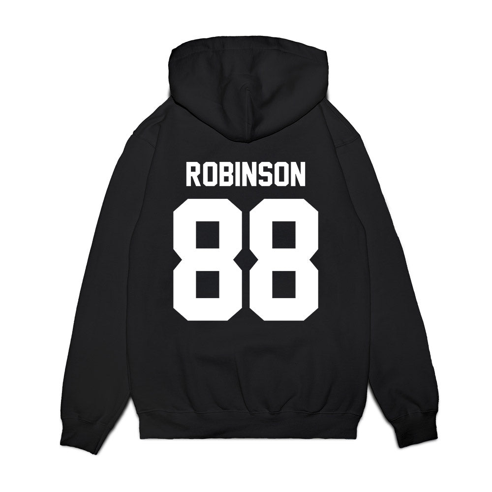 New Mexico - NCAA Football : Ajahvea Robinson - Vintage Helmet Premium Hooded Sweatshirt-1
