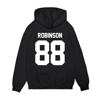 New Mexico - NCAA Football : Ajahvea Robinson - Vintage Helmet Premium Hooded Sweatshirt-1