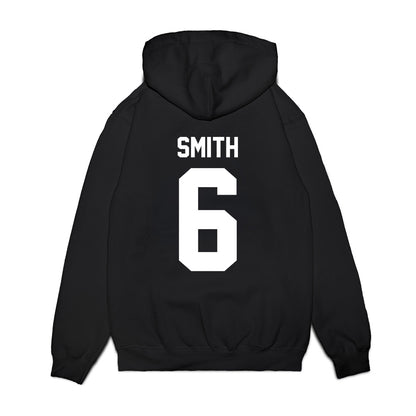 New Mexico - NCAA Football : Zhaiel Smith - Vintage Helmet Premium Hooded Sweatshirt-1