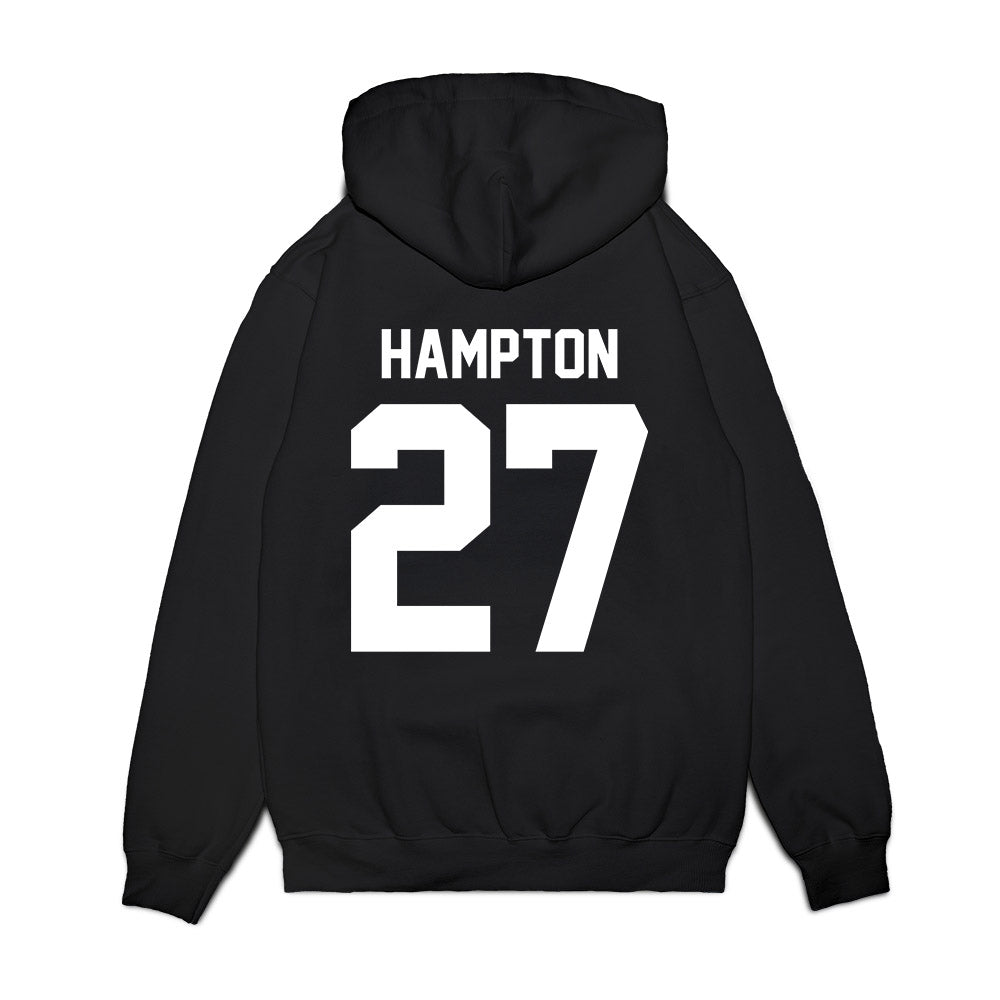 New Mexico - NCAA Football : Brannon Hampton - Vintage Helmet Premium Hooded Sweatshirt-1