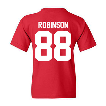 New Mexico - NCAA Football : Ajahvea Robinson - Vintage Helmet Youth T-Shirt-1