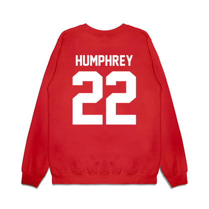 New Mexico - NCAA Football : Scottre Humphrey - Vintage Helmet Premium Crewneck Sweatshirt-1