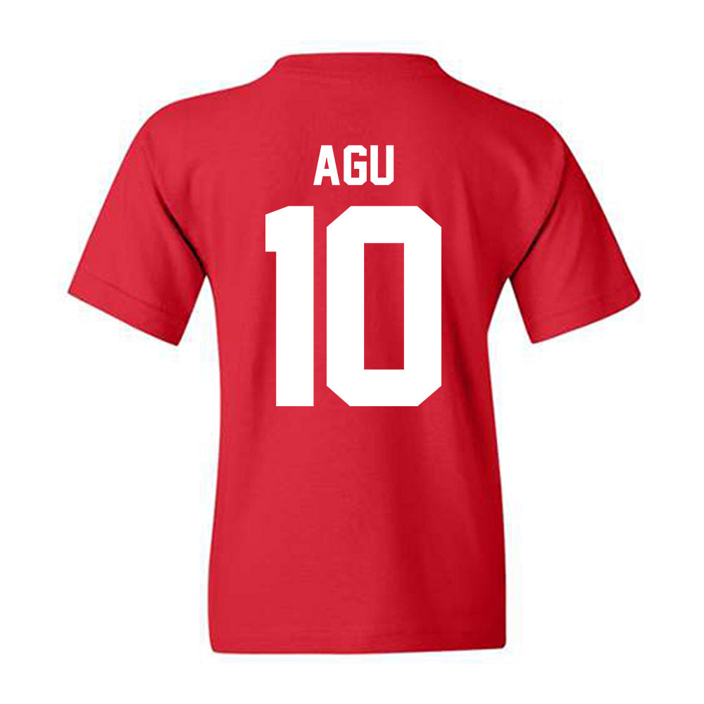 New Mexico - NCAA Football : Darren Agu - Vintage Helmet Youth T-Shirt-1