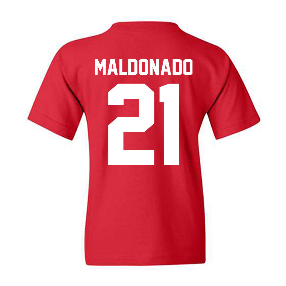 New Mexico - NCAA Football : Jacob Maldonado - Vintage Helmet Youth T-Shirt-1