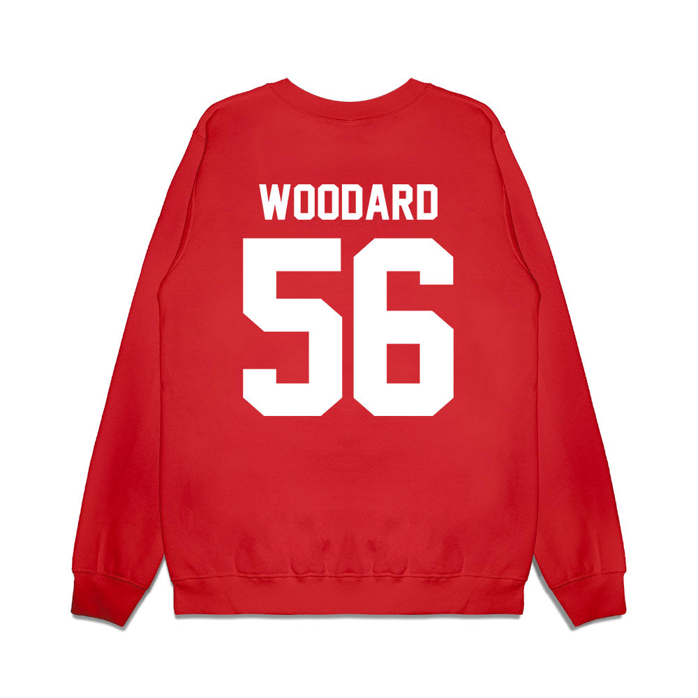 New Mexico - NCAA Football : Sa'Kylee Woodard - Vintage Helmet Premium Crewneck Sweatshirt-1