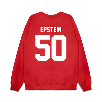 New Mexico - NCAA Football : Lincoln Epstein - Vintage Helmet Premium Crewneck Sweatshirt-1