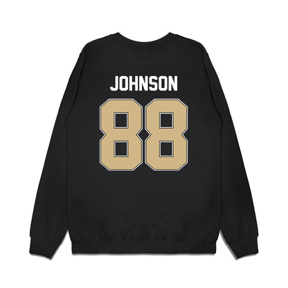 Purdue - NCAA Football : Jojo Johnson - Vintage Helmet Premium Crewneck Sweatshirt-1