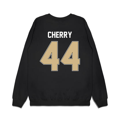 Purdue - NCAA Football : Kobe Cherry - Vintage Helmet Premium Crewneck Sweatshirt-1