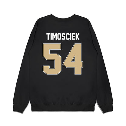 Purdue - NCAA Football : Hayden Timosciek - Vintage Helmet Premium Crewneck Sweatshirt-1