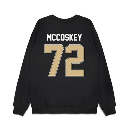 Purdue - NCAA Football : Jude Mccoskey - Vintage Helmet Premium Crewneck Sweatshirt-1