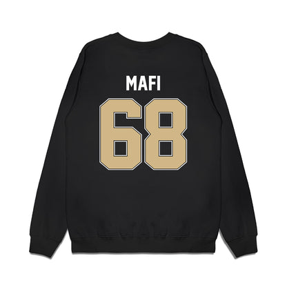 Purdue - NCAA Football : Nuku Mafi - Vintage Helmet Premium Crewneck Sweatshirt-1