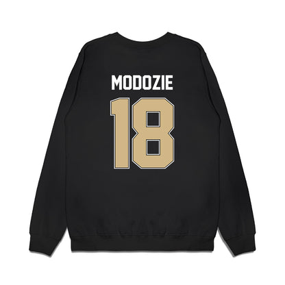Purdue - NCAA Football : Elo Modozie - Vintage Helmet Premium Crewneck Sweatshirt-1