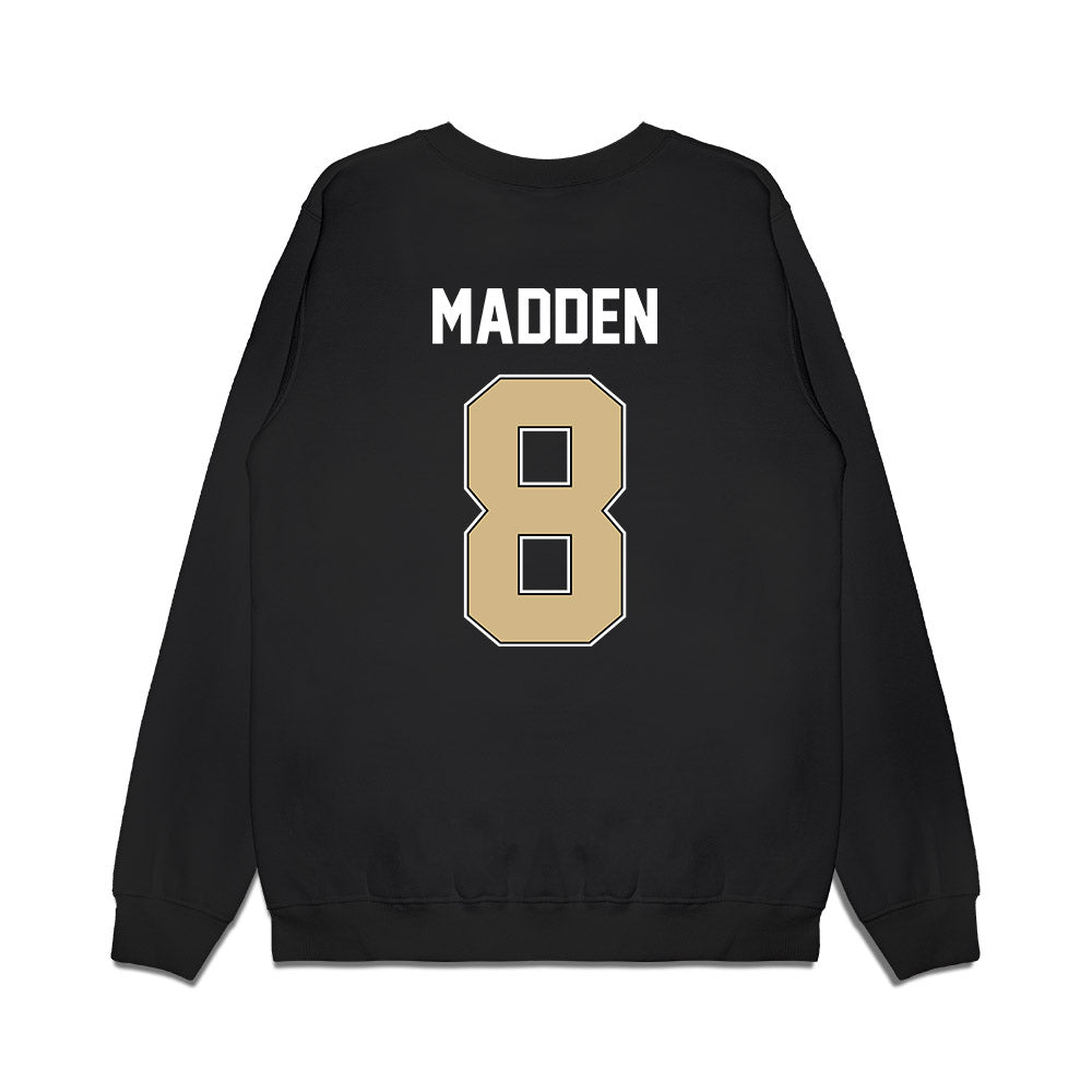 Purdue - NCAA Football : Cj Madden - Vintage Helmet Premium Crewneck Sweatshirt-1