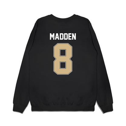 Purdue - NCAA Football : Cj Madden - Vintage Helmet Premium Crewneck Sweatshirt-1