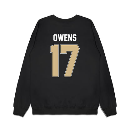 Purdue - NCAA Football : Bisi Owens - Vintage Helmet Premium Crewneck Sweatshirt-1