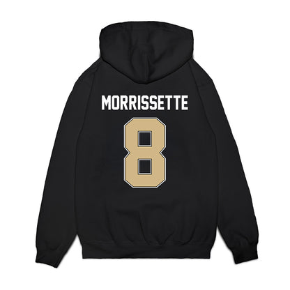 Purdue - NCAA Football : Denylon Morrissette - Vintage Helmet Premium Hooded Sweatshirt-1