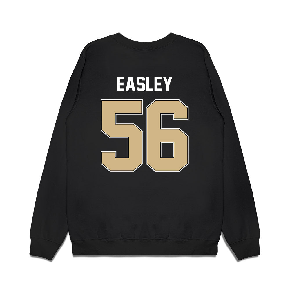 Purdue - NCAA Football : Marques Easley - Vintage Helmet Premium Crewneck Sweatshirt-1