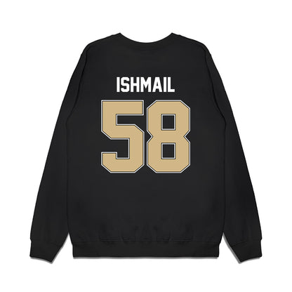 Purdue - NCAA Football : Breeon Ishmail - Vintage Helmet Premium Crewneck Sweatshirt-1