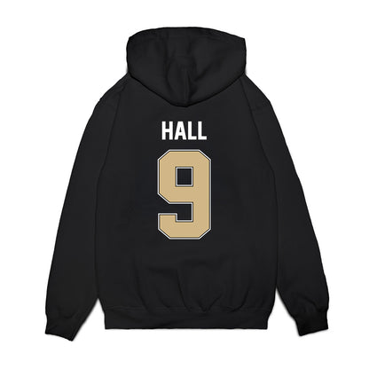 Purdue - NCAA Football : jalil hall - Vintage Helmet Premium Hooded Sweatshirt-1