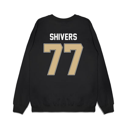 Purdue - NCAA Football : Jatavius Shivers - Vintage Helmet Premium Crewneck Sweatshirt-1