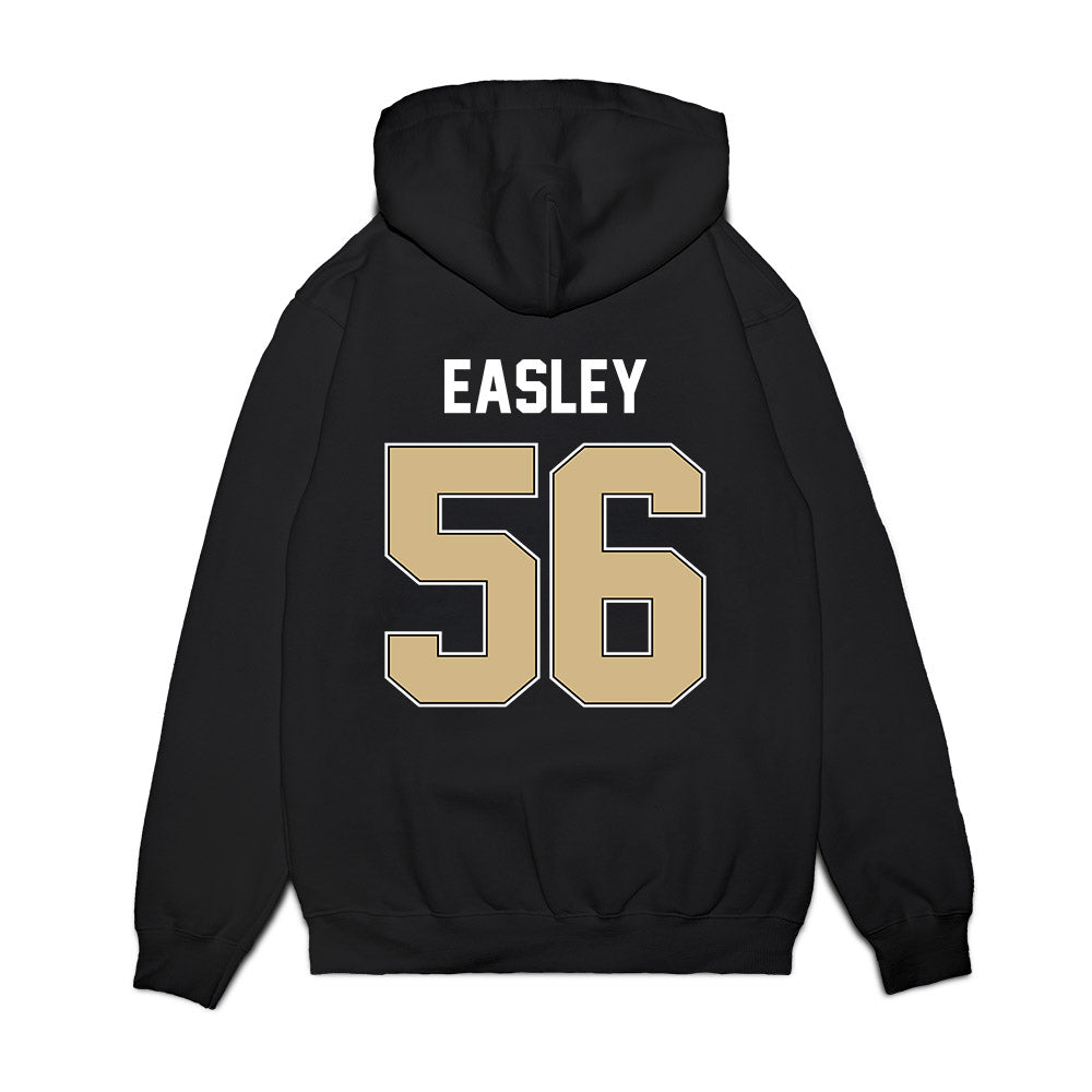 Purdue - NCAA Football : Marques Easley - Vintage Helmet Premium Hooded Sweatshirt-1
