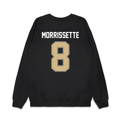 Purdue - NCAA Football : Denylon Morrissette - Vintage Helmet Premium Crewneck Sweatshirt-1