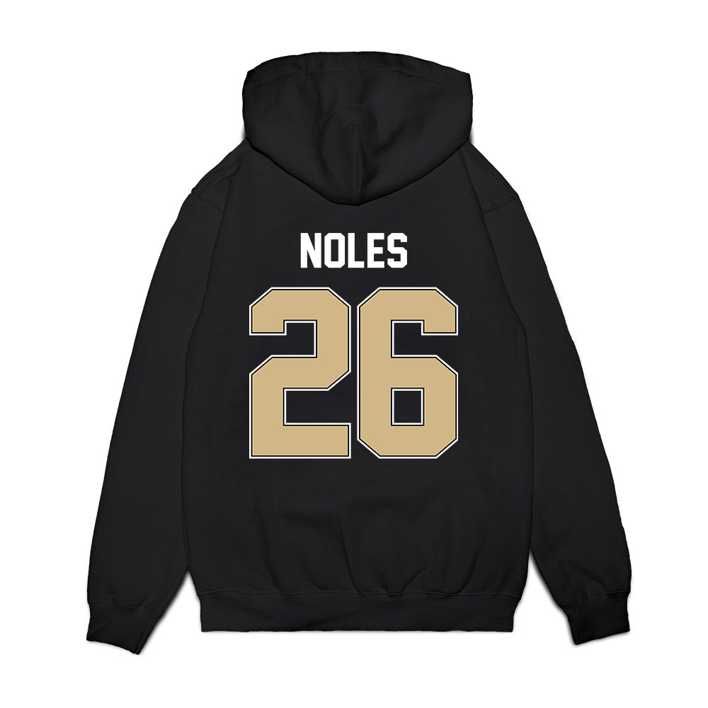 Purdue - NCAA Football : Dax Noles - Vintage Helmet Premium Hooded Sweatshirt-1