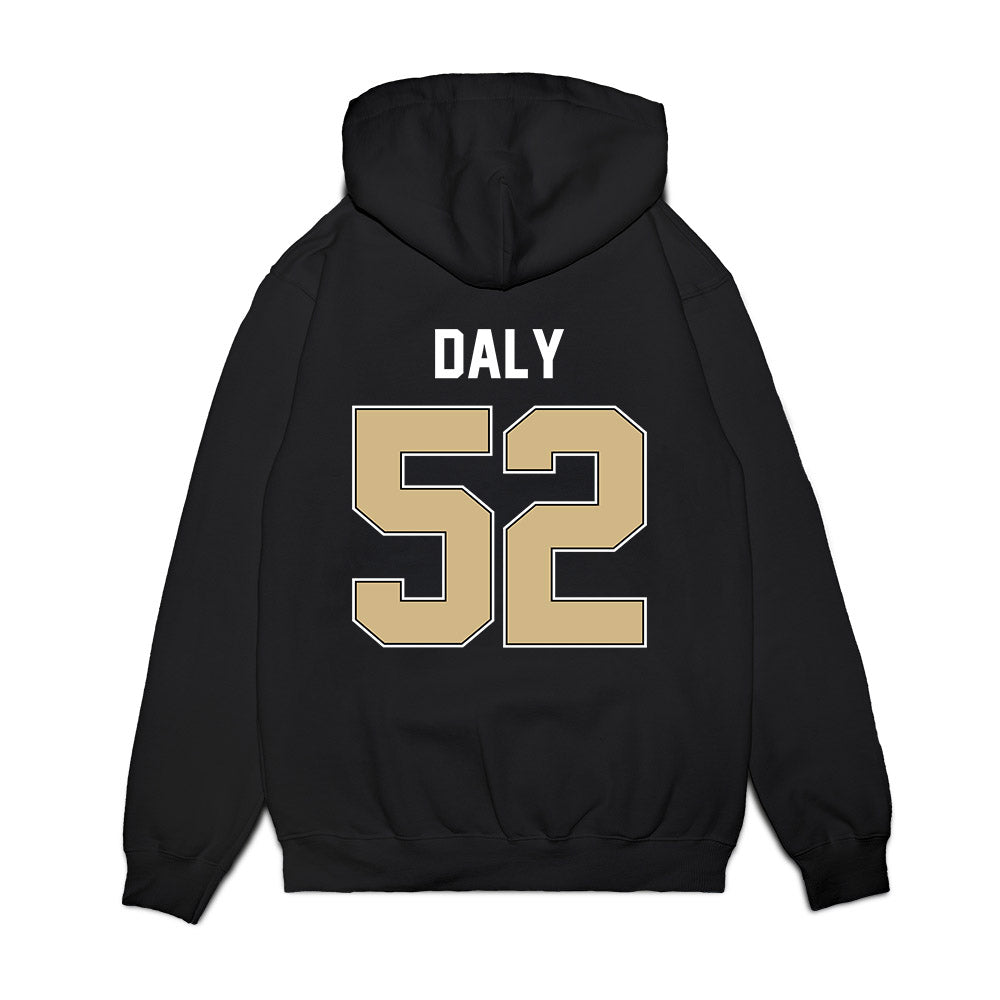 Purdue - NCAA Football : Rocco Daly - Vintage Helmet Premium Hooded Sweatshirt-1