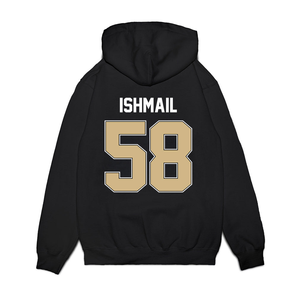 Purdue - NCAA Football : Breeon Ishmail - Vintage Helmet Premium Hooded Sweatshirt-1