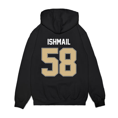 Purdue - NCAA Football : Breeon Ishmail - Vintage Helmet Premium Hooded Sweatshirt-1