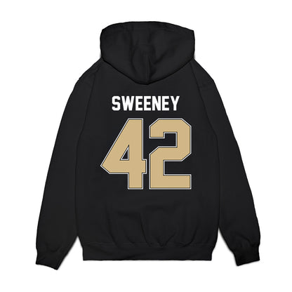 Purdue - NCAA Football : Brayden Sweeney - Vintage Helmet Premium Hooded Sweatshirt-1