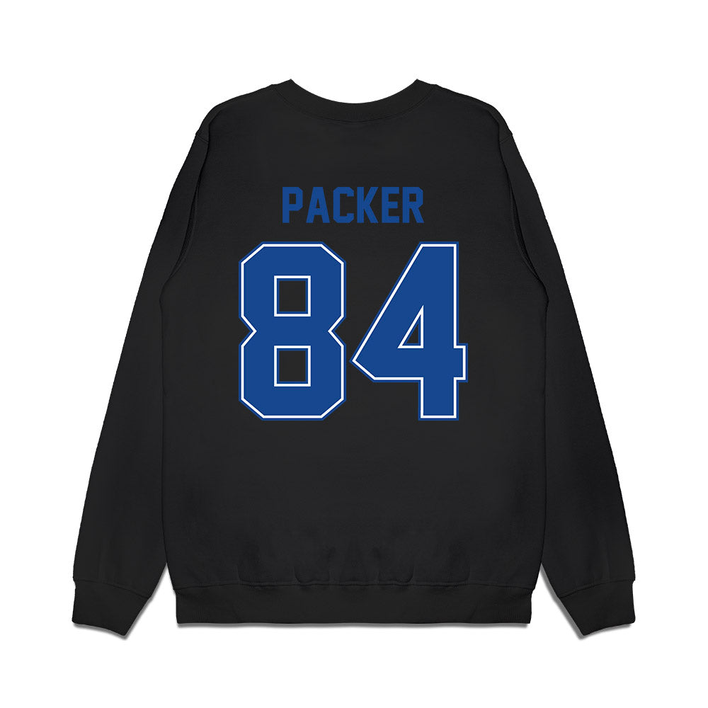 Boise State - NCAA Football : Gavin Packer - Vintage Helmet Premium Crewneck Sweatshirt-1
