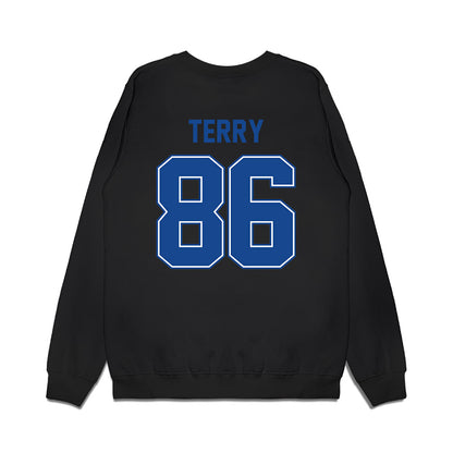 Boise State - NCAA Football : Austin Terry - Vintage Helmet Premium Crewneck Sweatshirt-1