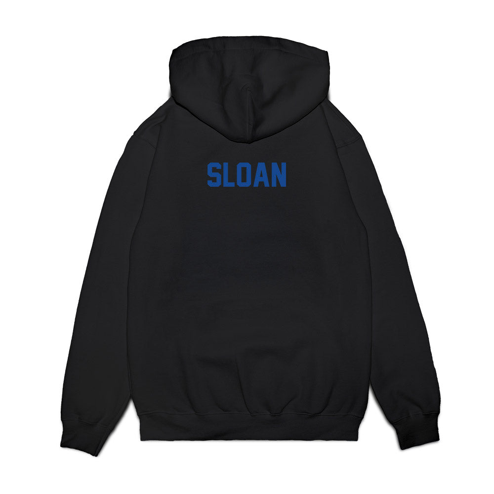Boise State - NCAA Football : Mariyon Sloan - Vintage Helmet Premium Hooded Sweatshirt-1