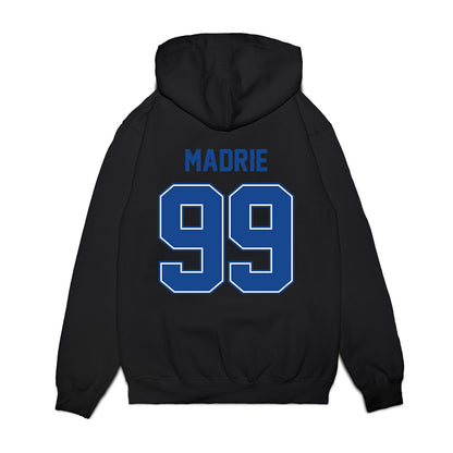 Boise State - NCAA Football : Michael Madrie - Vintage Helmet Premium Hooded Sweatshirt-1