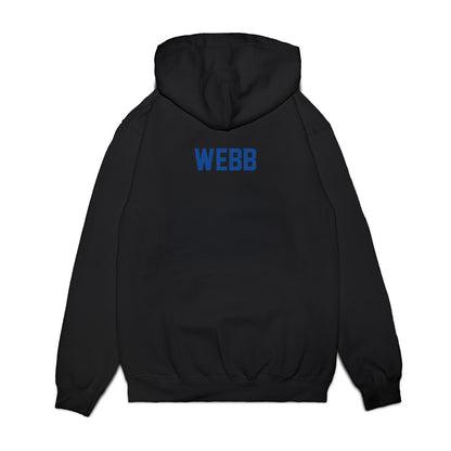 Boise State - NCAA Football : Corey Webb - Vintage Helmet Premium Hooded Sweatshirt-1